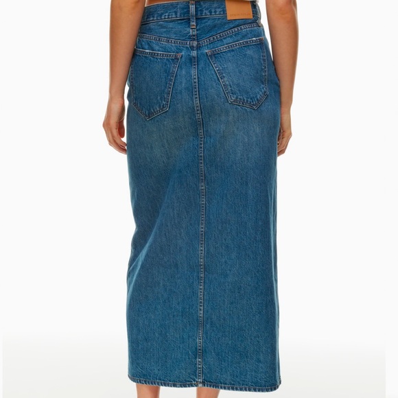 NWT The 90’s Vintage Denim Maxi Skirt - Denim Forum - Picture 4 of 9